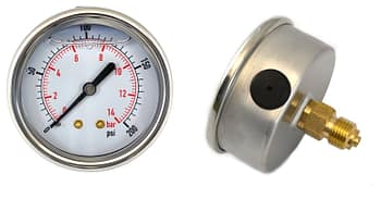 Манометр с задним креплением Манометр с задним креплением