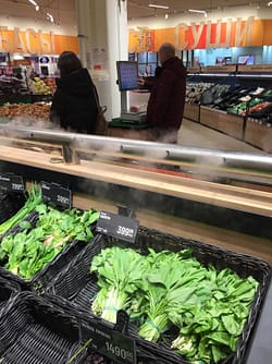 увлажненная зелень